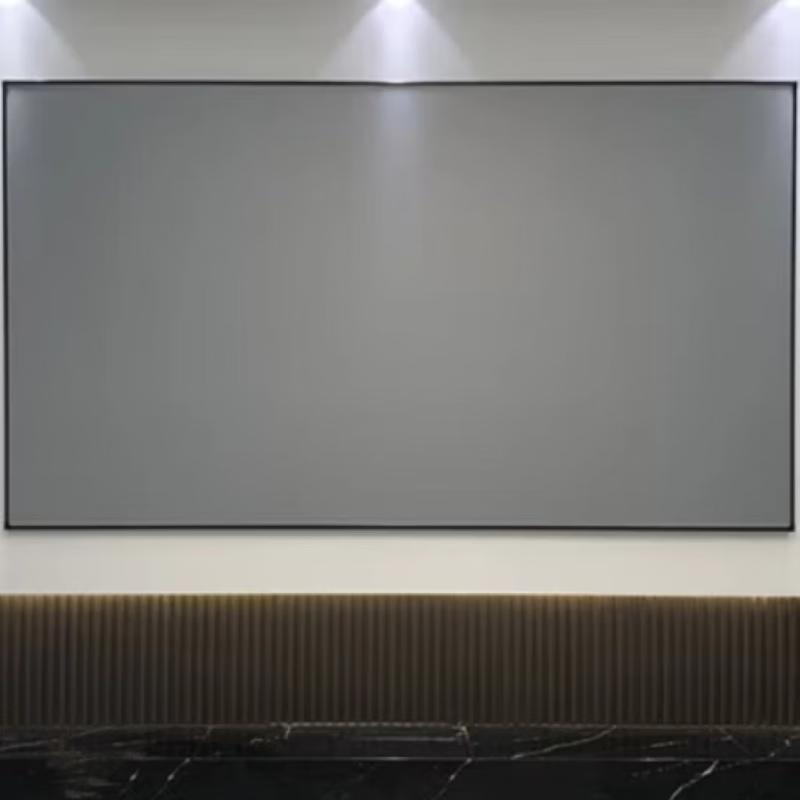 VIVI SCREEN 100-дюймовый серый антибликовый проекционный экран Френеля