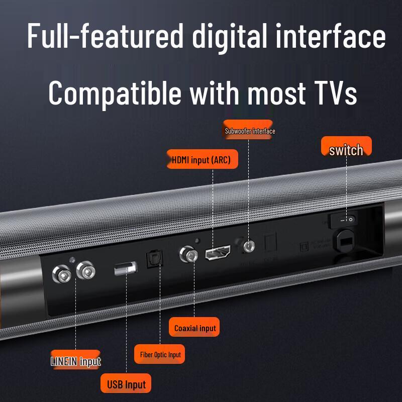 SANSUI DV-91K 5.1-канальная звуковая панель для домашнего кинотеатра