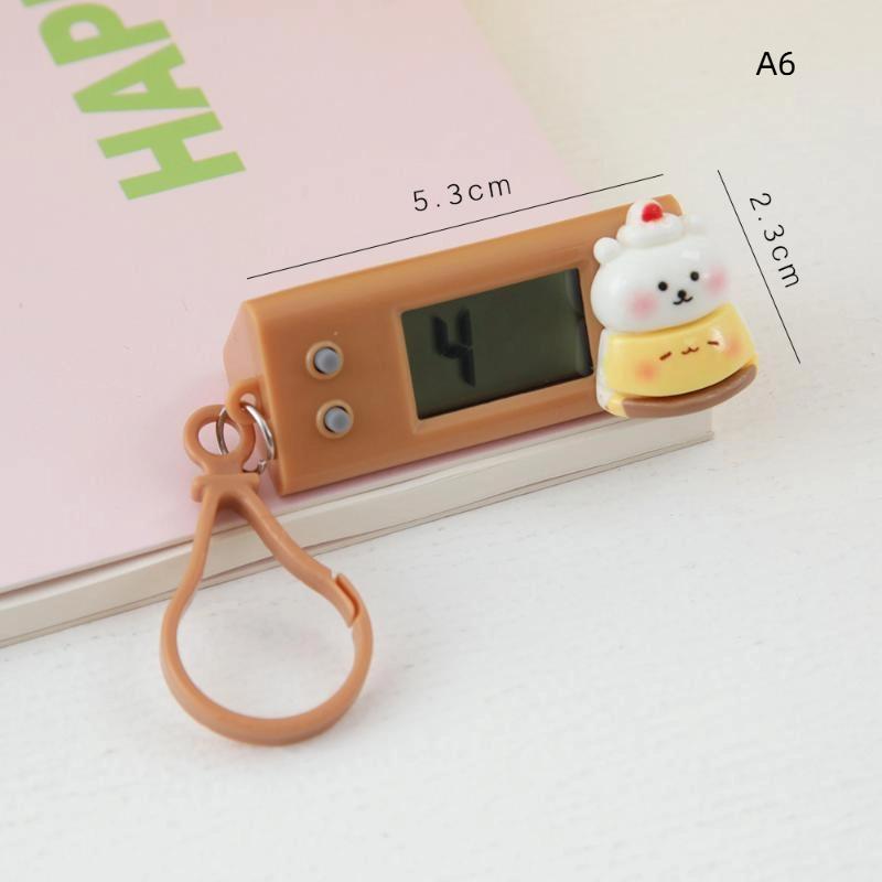 Портативный электронный брелок-часы Мини карманные электронные овальные подвесные часы Цифровые настольные часы с отображением времени и даты для студента