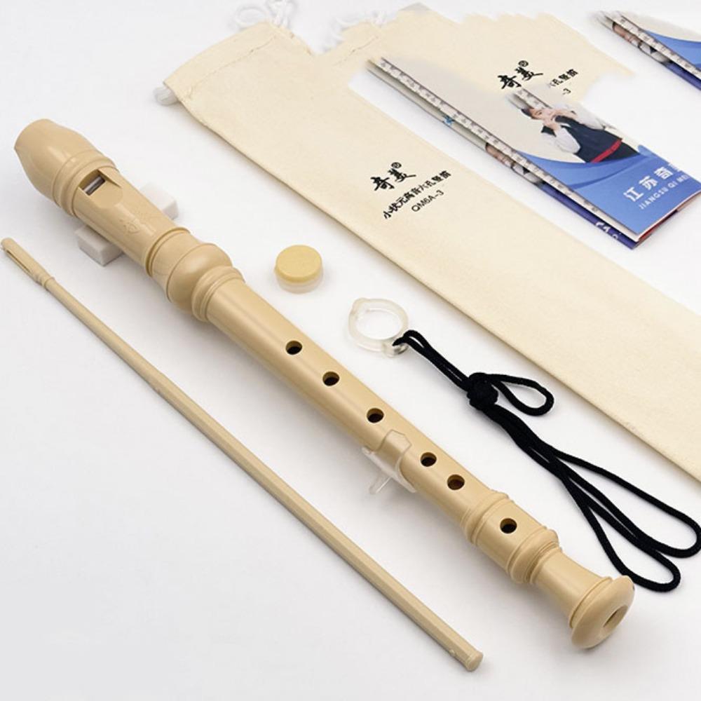 Baroque Fingering Eight Hole Clarinet Easy Adjustable Vertical Flute Musical Instrument