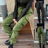 Ayollar uchun keng kargo shimlar Streetwear Hip Hop Joggerlar Sport shimlari Kundalik keng oyoqli shimlar