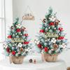 50cm Christmas Tree Set Christmas Decor With Lights Desktop Mini Christmas Tree Ornaments New Year Party Decoration Gift Navidad