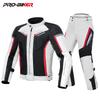 HEROBIKER Водонепроницаемая мотоциклетная куртка Мужская Гоночная куртка Носимые мотоциклетные штаны Мото куртка С защитой EVA