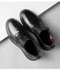 Aokang Men's Winter Casual Leather Shoes with Plush Lining