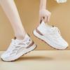 Mesh Rubber Sole Running Shoes Women's New Simple Little White Shoes Student Platform Casual Sports Shoes