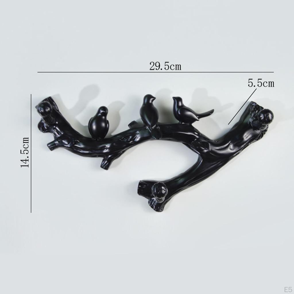 Крючки-вешалки из смолы в виде птиц Современные держатели для пальто, одежды, полотенец Стойка для организации дома Декор