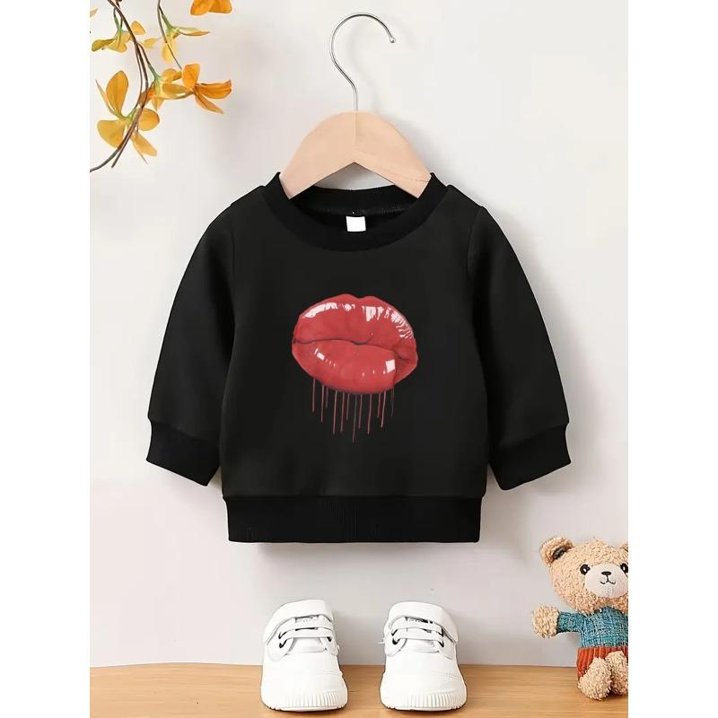 Европейские размеры Яркие Цветные Принты, Удобная и Приятная к Коже Универсальная Толстовка с Круглым Вырезом для Детей на Весну и Лето