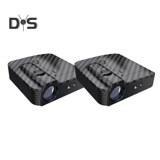 2 шт. Автомобильные светодиодные дверные фонари с инфракрасным датчиком, улучшенная видимость, универсальные, простые в установке, работающие от аккумулятора, автомобильные светодиодные дверные фонари