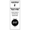 MUSIC NOMAD Diamond Coated Nut MN650 File, .010 inch,