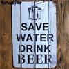 Vintage Tin Beer Signs Antique Decorative Metal Plaques Beer Carteles Vintage Metal Plaque Metal Vintage Pub 20*30cm