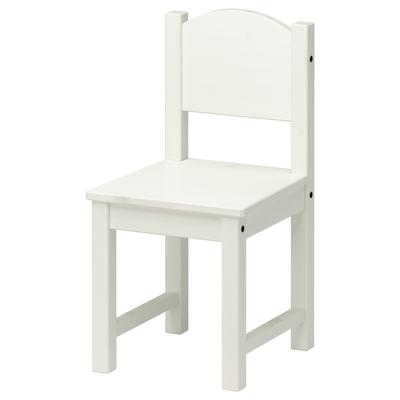 IKEA SUNDVIK Белый детский стул (10196351)