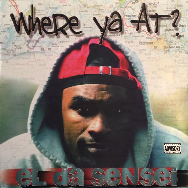 12-дюймовая пластинка EL DA SENSEI Where Ya At UA30131 Up Above Record 2000 US Rap HipHopRB Б/у