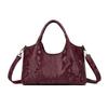 2025 Snake Print Women's High-Capacity Shoulder and Crossbody Tote Bag