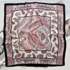 Luxury Satin Silk Scarf Square Leopard Print Women Shawl Headband Small Hair Scarves Female Handkerchief