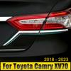 Автомобильные аксессуары для Toyota Camry XV70 2018-2022 2023 ABS задний фонарь, декоративная рамка, крышка, накладка заднего фонаря