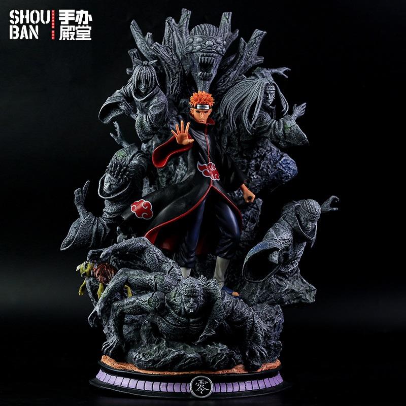 41 см Фигурка Пейна Мультяшная Аниме Фигурка Наруто Модель Пейна GK ПВХ Статуя Фигурка Кукла Коллекция Автомобильная Декорация Детская Игрушка Подарок