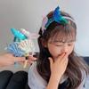 Милая детская повязка на голову мультяшный русалочий обруч для волос модный головной убор украшение для волос