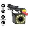 Car Rearview Camera Wide Angle HD Rear View Video Vehicle Camera Backup Reverse Camera 12LED Night Vision Parking Camera