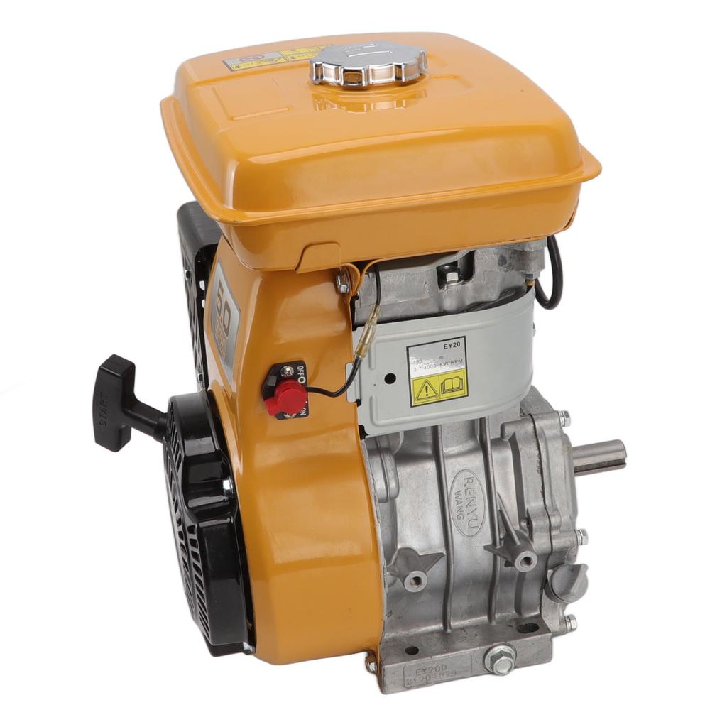 Бензиновый генератор с воздушным охлаждением, 4-тактный, одноцилиндровый, бензиновый генератор 3,7 кВт, 183 куб. см, 5 л. с.