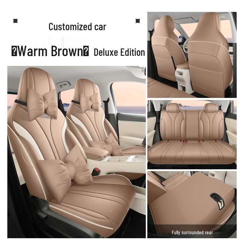 All-Season Leather Seat Covers for Wuling Bingo S Car.