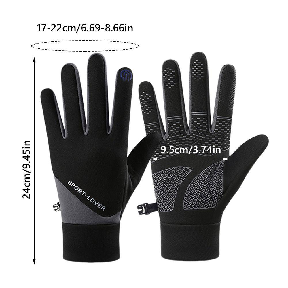 Windproof Warm Mittens Cold Resistance Full Finger Gloves Waterproof Gloves Autumn and Winter