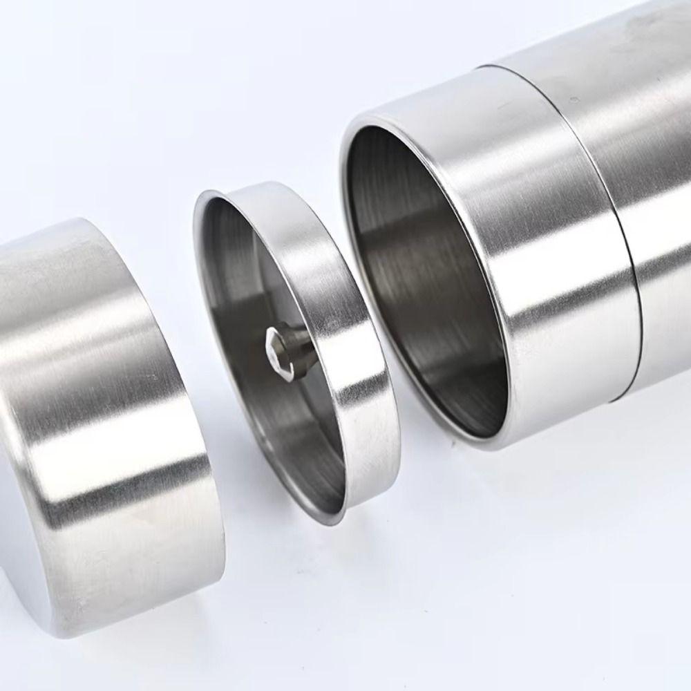 304 Stainless Steel Double Deckel Tea Tins Tea Storage Box Kitchen Organization