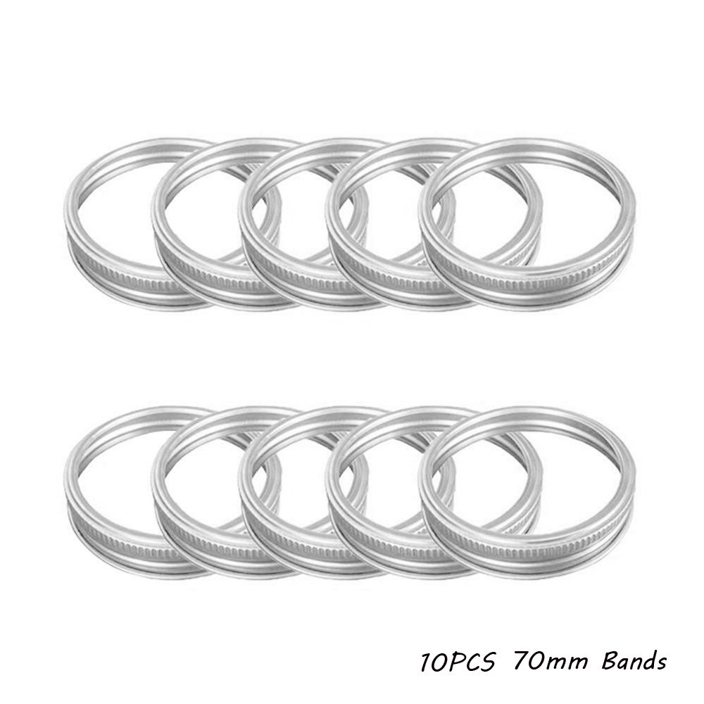 10/20 шт., уплотнительная жестяная крышка для бутылок с широким горлышком, крышки для консервных банок, крышки для банок с каменной крышкой, ленты для хранения