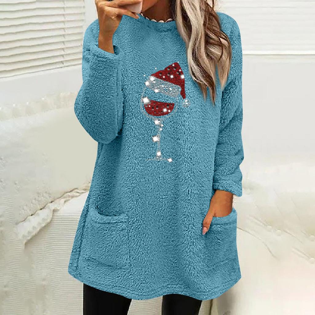 Женский свободный топ с круглым вырезом и длинными рукавами, ажурной спинкой