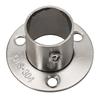Thicken Stainless Steel Wall Flange Anchor Secure Attachment for Round Tubes