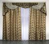 Комплект оконных штор с ламбрекеном (150х270 см), жаккард