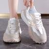 2025 весна и осень мода спортивная обувь женская платформа усиливающий модный дизайн эмоциональные тренировочные кроссовки для женщин кроссовки для бега