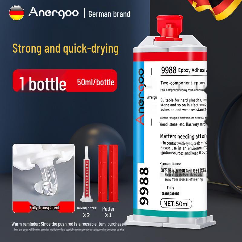 Эпоксидная смола клей АБ: Прозрачный, Прочный, Быстросохнущий Клей для Металла, Удилищ, Нефрита, Фигурок, Керамики и Железа.