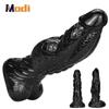 Huge Black Dildo with Powerful Sucker for Anal Play Dildo Huge Adult Toy Big Size Adult Sex Toy Fast Orgasm Realistic Dildo