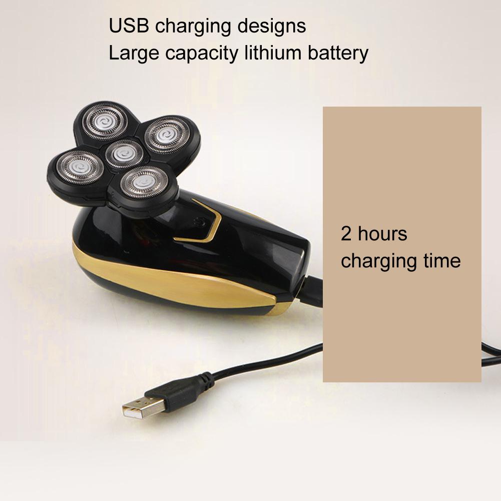 Многофункциональная электробритва Бритва для лысой головы Триммер для волос в носу Набор для ухода за волосами