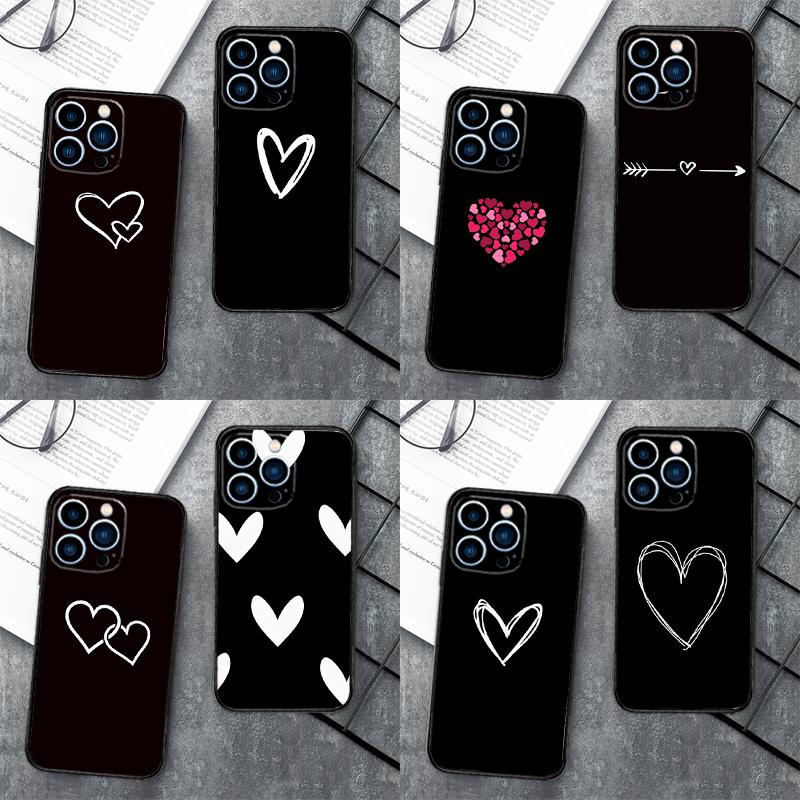 Милое Красивое Маленькое Белое Сердце Для Huawei Nova 11i 12i 12s 8i 7i Y73 Y70 Y90 Y60 Y72 Y61 Y91 9 10 SE P30 Pro P40 Lite Чехол