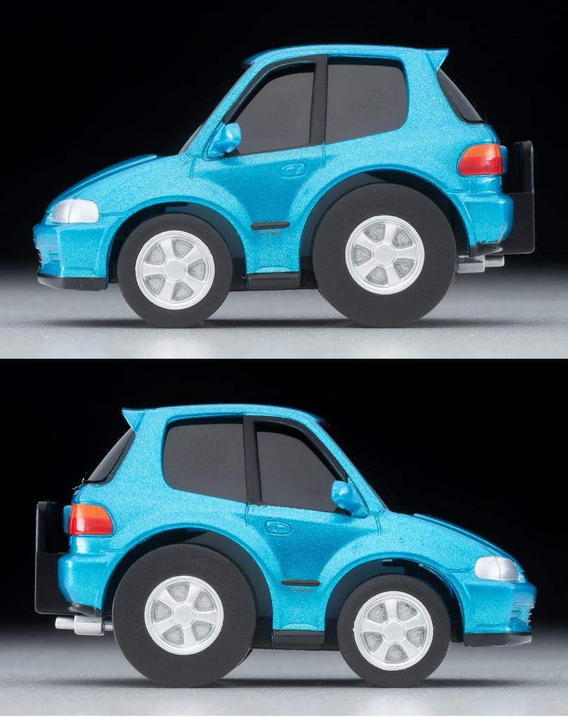 Tomytec Zero Honda Civic Finished Product Choro-Q Z-61c SiR-II (Blue-Green)
