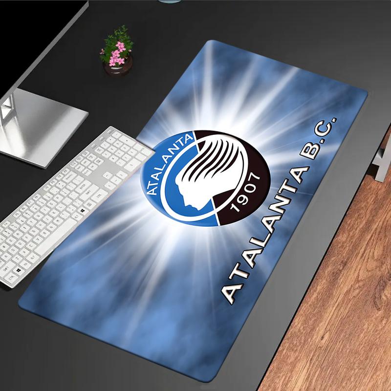 Atlanta Fc Emblem Design Mouse Pad, Rubber Base, Mouse Pad for Gamers and Office Use, Gaming Desk , Easy To Clean Mat Christmas fan gifts