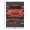 Fiesta ST Throw Blanket Bed linens Sofa Quilt cosplay anime Flannel Blankets
