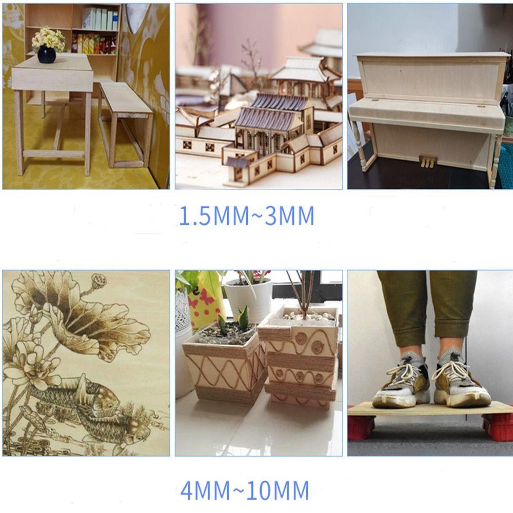 Деревянная доска Фанерная доска Прямоугольный лист Дерево Липовая фанера Авиамоделирование Слоистая доска