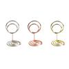 30Pcs/Set Metal Card Holder Desktop Standing Multifunctional Mini Photo Picture Menu Memo Table Number Display Clip Organizer Stand