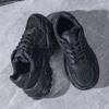 New Sneakers Womens Thick Bottom Fashion Tennis Mesh Breathable Sneakers Casual Ladies Sport Shoes Comfortable Running Shoes