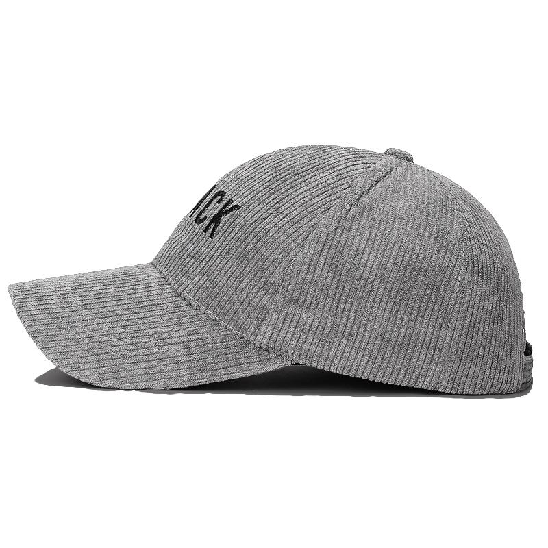 Осенне-зимняя полосатая вельветовая кепка для мужчин и женщин с вышивкой букв, бейсболка