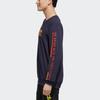 Adidas Neo Mountain Pattern And Letter Print Crew Neck Sweatshirt Men Tops Navy GM2284