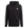 Men's Essentials 3 Stripes Full Zip Hoodie