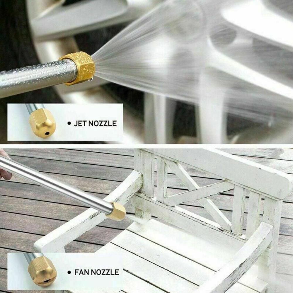1/5 Sets High Pressure Washer Gun Aluminum Alloy Nozzle Hose Water Gun Garden Cleaning Tools Watering Equipment for Car