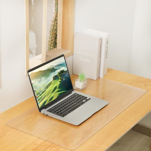 Прозрачная тисненая скатерть, 50x80 см, ПВХ толщиной 1,5 мм, для письменных столов, ковриков для мыши и детских столов. Водонепроницаемый, Пятноустойчивый, Прочный, Тепло-Ре