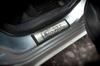 Накладки на пороги (OMSA, 4 шт, нерж) для Mitsubishi Lancer X 2008- гг