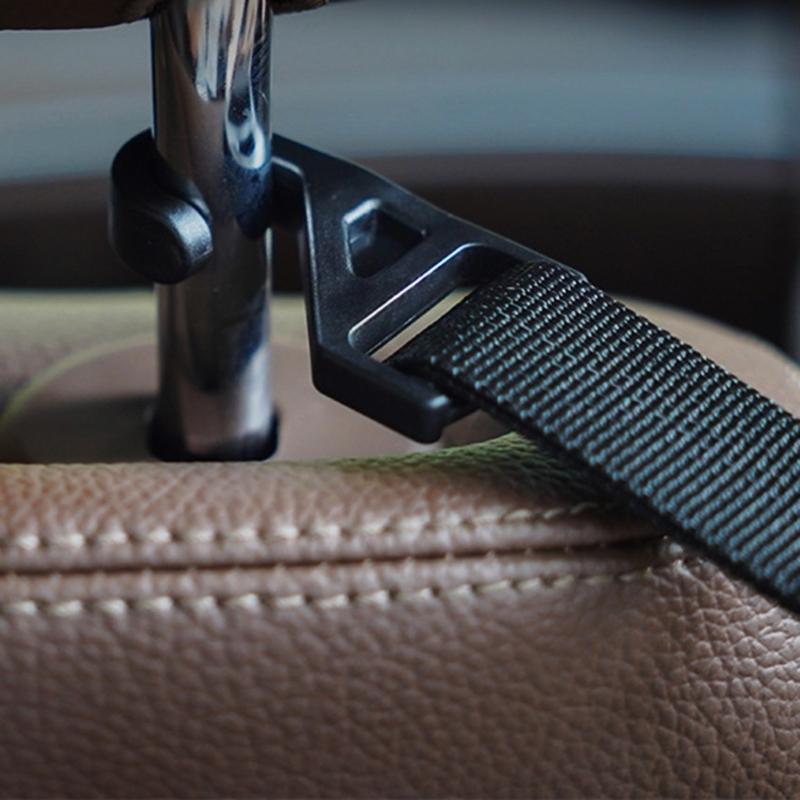 Крючок для подголовника автомобильного сиденья, 2 вешалки, органайзер для хранения, универсальный, для сумочки, кошелька, пальто, универсальный, подходит для автомобиля, внедорожника