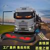 Led car soft screen usb car flexible advertising screen APP bluetooth window glass devil's eye display