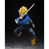 SHFiguarts Dragon Ball Z Super Saiyan Стволы — Мальчик из будущего — Приблизительно. Подвижная фигурка, окрашенная в ПВХ и АБС-пластик, 140 мм